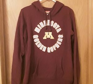 Minnesota Golden Gopher Hoodie-Womans L